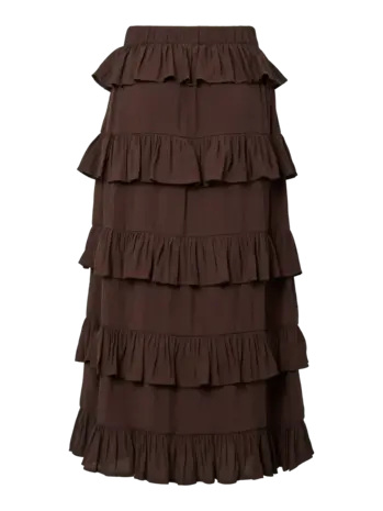 YAS Wima Hw Ankle Skirt – Coffee Bean