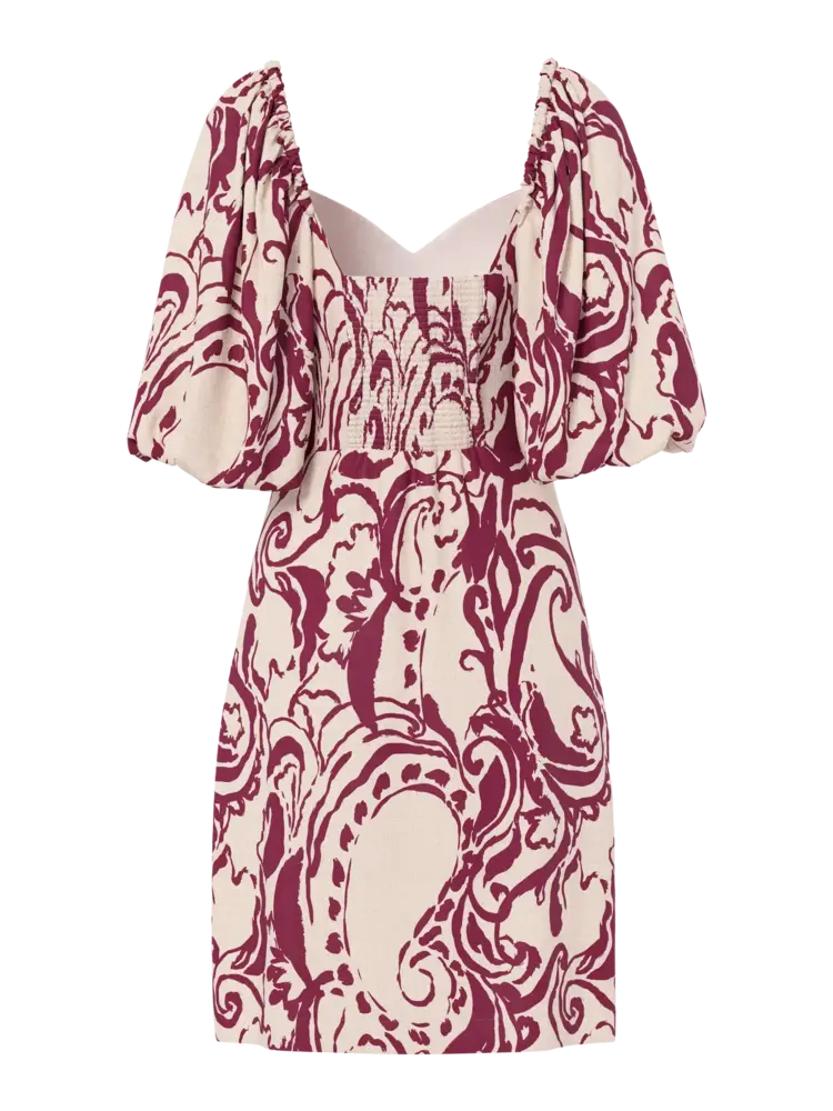 YAS Fleur Dress - Pristine Fleur
