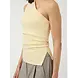 YAS Venice One Shoulder Top - Anise Flower