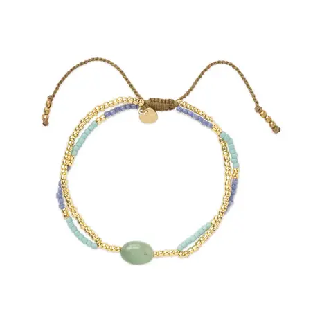 A Beautiful Story Shining 326 Aventurine Bracelet