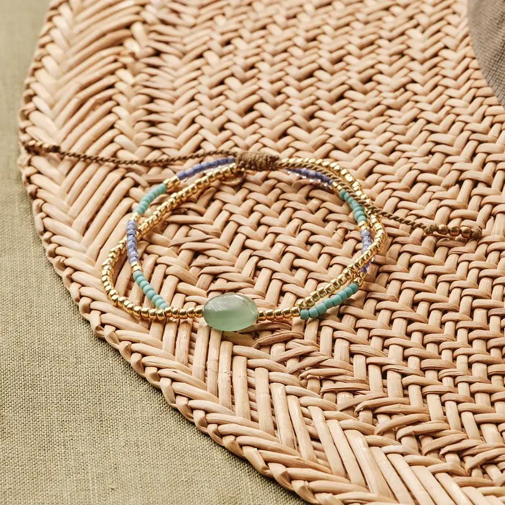 A Beautiful Story Shining 326 Aventurine Bracelet