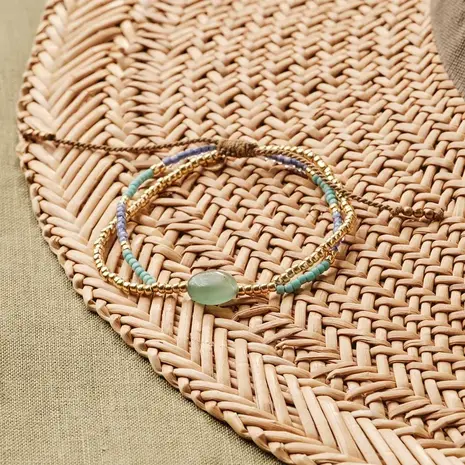A Beautiful Story Shining 326 Aventurine Bracelet