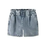 Lil' Atelier Funda Loose DNM Shorts – Medium Blue Denim