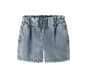 Lil' Atelier Funda Loose DNM Shorts – Medium Blue Denim
