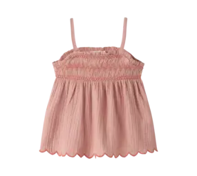 Lil' Atelier Hiba Strap Top – Rose Tan