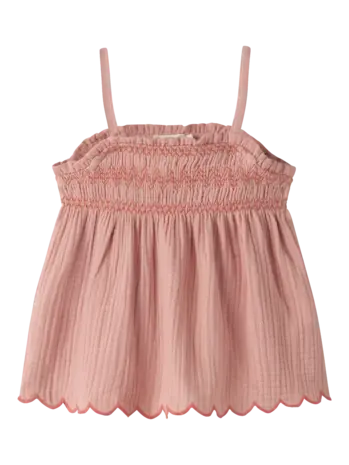 Lil' Atelier Hiba Strap Top – Rose Tan