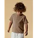 Lil' Atelier Dolan Len SS Loose Top – Coca Mocha