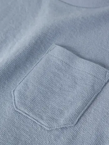 Lil' Atelier Dias Lop Loose Sweat – Dusty Blue