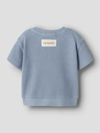 Lil' Atelier Harun ss Loose Sweat – Dusty Blue