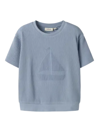 Lil' Atelier Harun Loose Sweat – Dusty Blue