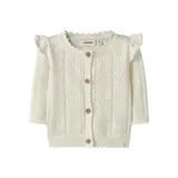 Lil' Atelier Jela LS Knit Card – Coconut Milk