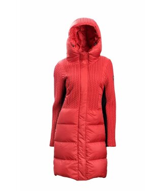 Postcard Women coat Hazel red