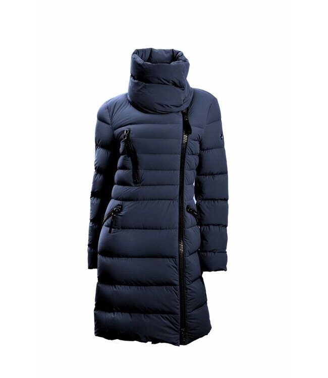 Postcard Women's down coat Katanec blue