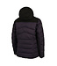 WATTS Down jacket Goold - dark grey & red