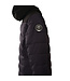 WATTS Down jacket Goold - dark grey & red