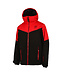 WATTS Skijacke Storm - schwarz & rot