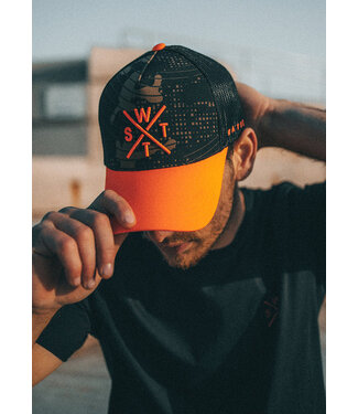 WATTS Cap Orange & Khaki