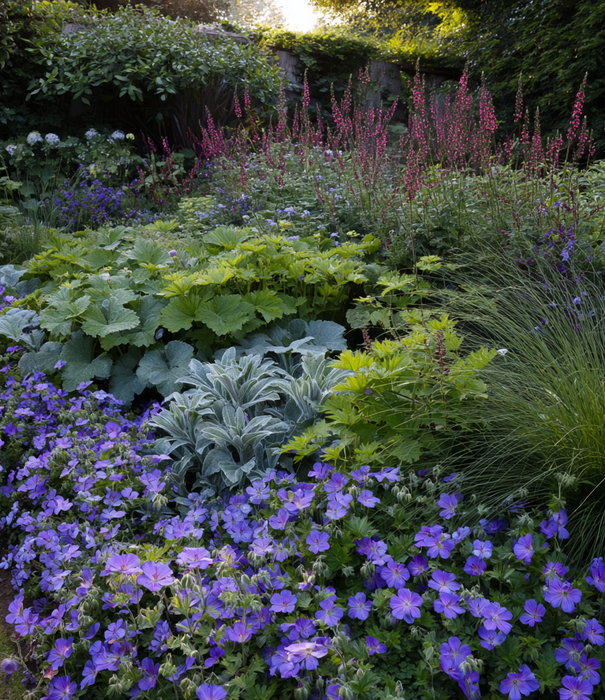 Borderbeplanting Onderhoudsarme borderbundel