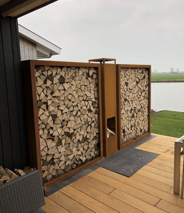 Cortenstaalproducten® Cortenstaal Tuinafscheiding