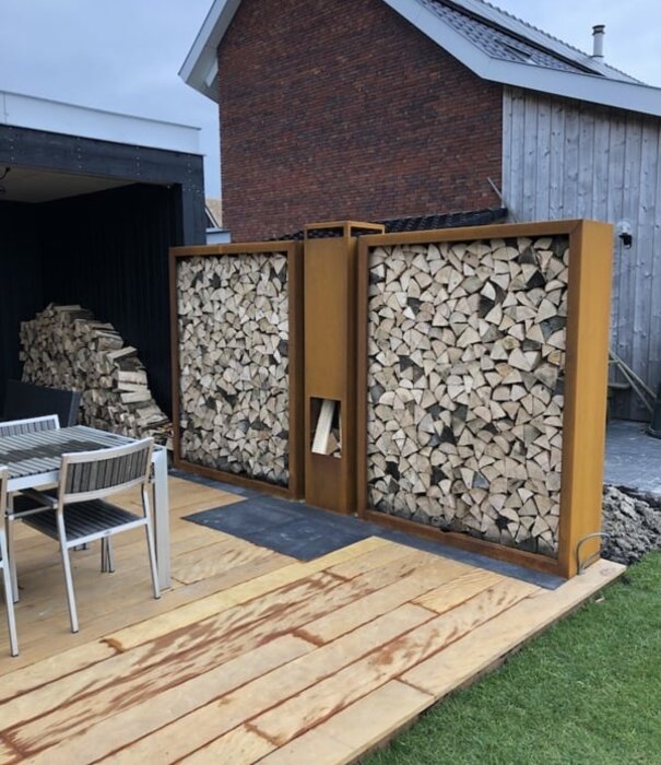 Cortenstaalproducten® Cortenstaal Tuinafscheiding