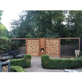Cortenstaal Tuinafscheiding