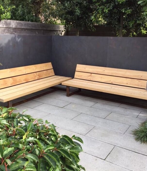 Cortenstaalproducten® Luxe zitbank