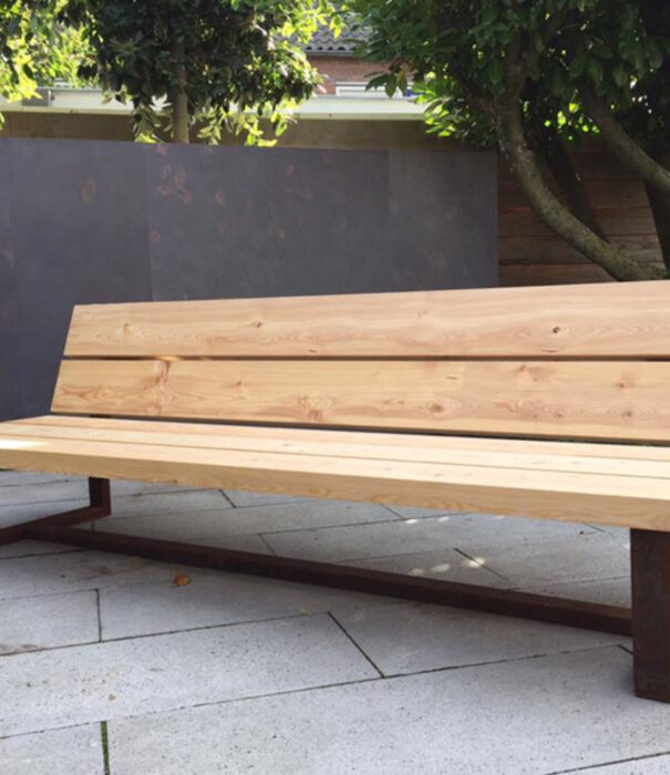 Cortenstaalproducten® Luxe zitbank