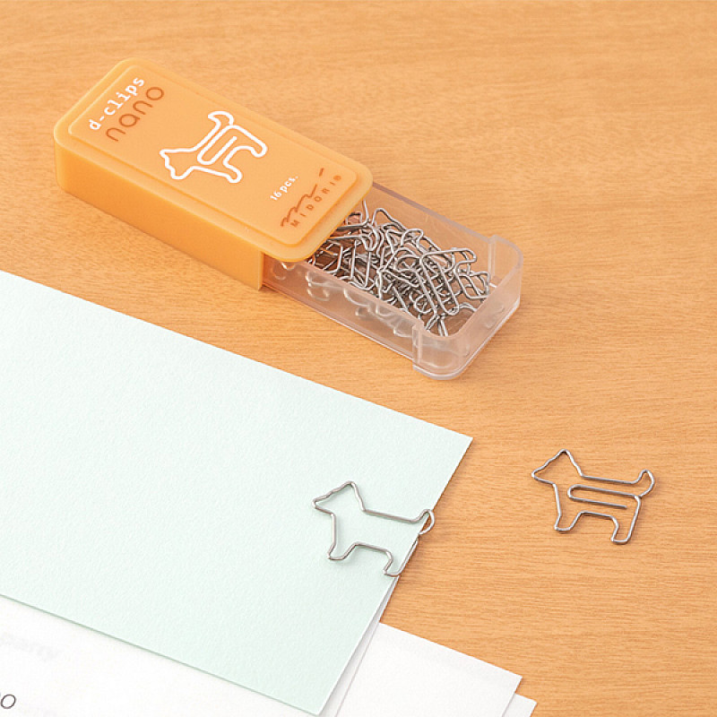Midori Midori - Paperclips D-clips nano hond