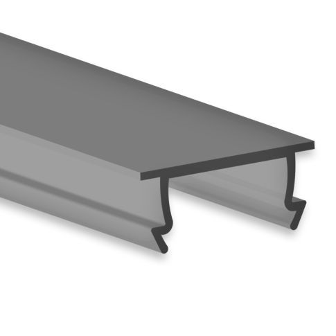 Smal led profiel met afdekking - PL4 - Alu