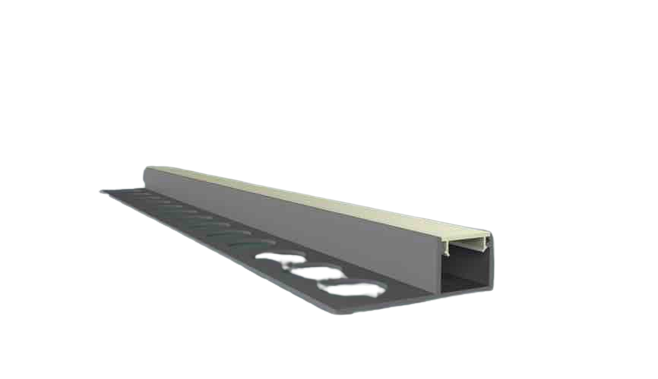 Tegel LED profiel 29,70 x 9,85mm met afdekking - FO