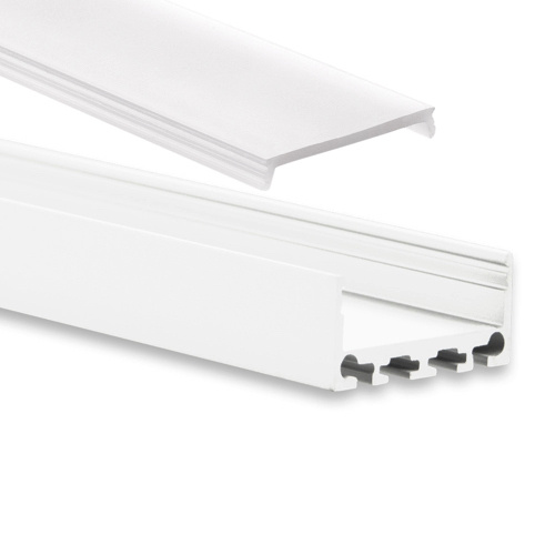 LED profielen in het wit nu in 250 soorten en maten