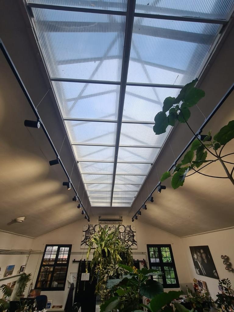 Trackrail voor kantoor in Amsterdam