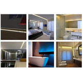 LED strip warm wit & koud wit in 1 strip complete set 5 meter