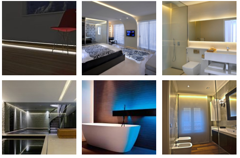 LED strip warm wit & koud wit in 1 strip complete set 5 meter