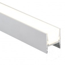 LED strip buiten profiel 50cm waterdicht warm wit