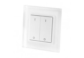 Draadloze wanddimmer voor LED strips - 2 Zones