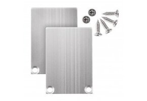 2 x LED strip profiel eindkappen inclusief schroeven - XL04ALU.C3
