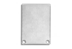 2 x LED strip profiel eindkapjes inclusief schroeven XL07.C2 - ALU