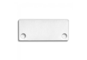 2 x LED strip profiel eindkappen inclusief schroeven - XL04WIT.C1