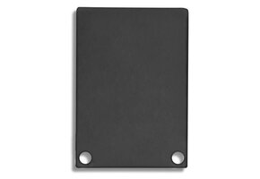 2 x LED strip profiel eindkapjes inclusief schroeven XL06.C3 - Zwart