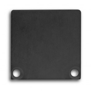 2 x LED profiel eindkapjes inclusief schroeven XL06ZWART.C1