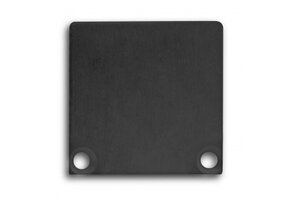 2 x LED strip profiel eindkapjes inclusief schroeven XL06ZWART.C1