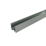 Connector 120° zwart voor LED strip profiel 318ZWART