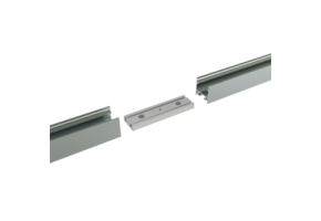 Connector 180° zwart voor LED strip profiel 302ZWART