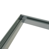 Connector 90° zwart voor LED strip profiel 318ZWART