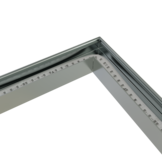 Connector 90° zwart voor LED strip profiel 318ZWART