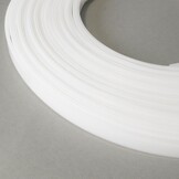 20 meter Losse LED strip profiel cover - Opaal - 20ALU, 20WIT, 20ZWART