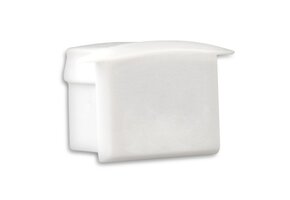 Eindkap zonder kabeldoorvoer - 03WIT