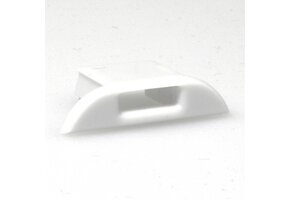 17.1WIT eindkap met kabeldoorvoer