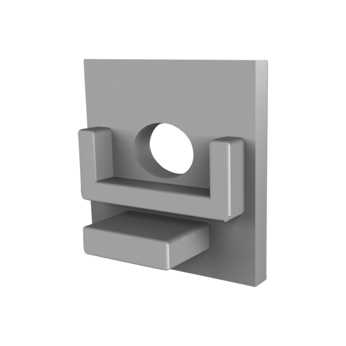 Eindkap met kabeldoorvoer - 303ALU